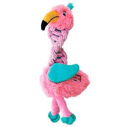 KONG Knots Twists Teddy Bear For The Flamingo Dog